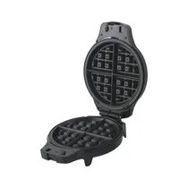 Máquina de Donuts/Waffle Mega Star TX803 2 En 1 750W 110V Negro