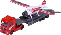 Carrinho Man TGX XXL City Transporter Majorette 85-0300-3000 - Red
