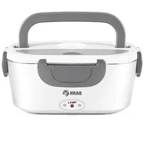 Marmita Térmica Elétrica Krab KBMIE60 60 Watts 1.5 Litros Bivolt - Branco/Cinza