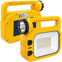 Lanterna Refletor Taschibra Hudson LED 5W Solar Recarregável
