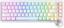 Teclado Redragon Nova K709W RGB Ingles/White