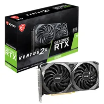 Placa de Vídeo MSI Geforce RTX 3060 Ventus 2X Oc 12GB GDDR6