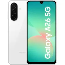 Smartphone Samsung Galaxy A26 A266B 5G DS 8/256GB 6.7" 50+2+8/13MP A15 - White (Arabic)