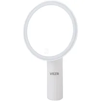 Espelho Portátil LED para Maquiagem Vezr LED Makeup Mirror SK-001 - USB-C - Branco