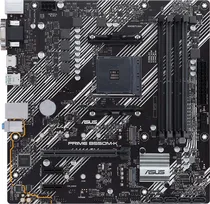 Placa Mãe Asus (AM4) Prime B550M-K Wifi HDMI/ DP/ USB3.2/ 2M.2/ DDR4/ Matx