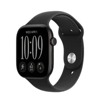 Relogio Apple Watch S12 46MM MJEL4LS/A Black Al Black M/L