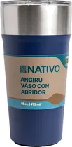 Vaso Nativo Angiru c/ Abridor - 473ML - Azul