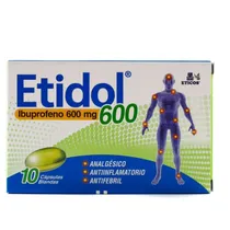 Etidol Ibuprofeno 600MG - 10 Caps