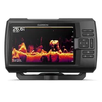 GPS Garmin Striker Vivid 7CV - com Transdutor GT20 - À Prova D'Água - 7" - Preto