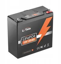 Bateria de Litio Litime LIFEPO4 Basic A20 Deep Cycle 12V 20AH