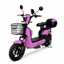 Moto Elétrica Autopropelido Midi Pro MDP-500BX | 500W 48V/12AH – Rosa Pinky (Acompanha Capacete)
