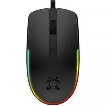 Mouse com Fio Gaming Mox Emporium MO-M251 / USB / 3600DPI / RGB - Preto