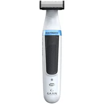 Barbeador Elétrico Gama G-Blade-BG Cordless 914/3822 - Recarregável - Branco e Preto