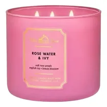 Vela Bath Body Works Rosa Agua Y Hiedra 411G 365012