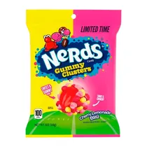 Bala Gelatina Nerds Gummy Clusters Cherry Lemonade Pacote 5OZ 141G