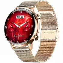 Relogio Smartwatch G-Tide Romance Lady Time SWA006A com Bluetooth - Gold