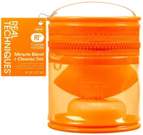 Limpador+Esponja Real Techniques Miracle Blend+Cleanse (2 Peças)