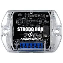 Kit Controlador Central Zendel Strobo RGB Connect-Volt - 9/14.4V - 2 Faróis RGB - Bluetooth - para 10 Faróis - Transparente