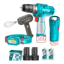Parafusadeira Total TOSLI23115 – 12V / com Acessórios