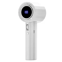 Mini Ventilador Portátil Hengda YQ10512 / 100 Niveis / Recarregavel - Branco