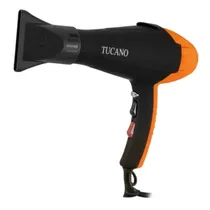 Secador de Cabelo Tucano TC-9090 / 8600W / 2 Velocidades / 2 Temperaturas / 220V ~ 50/ 60HZ - Preto/ Laranja