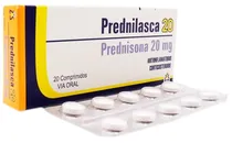 Prednilasca Prednisona 20 MG (20 Comprimidos)