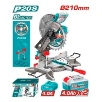 Serra Meia Esquadria A Bateria Total TMSLI20212 – 2 Baterias / 4AH