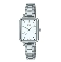 Casio Reloj Fem LTP-V009D-7EUDF Blanco/Plateado + Estuche