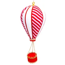 Enfeite de Natal Pendurado Balão Aerostático 42 CM