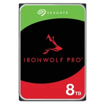 Disco Rígido Interno 3.5" SATA 6 GB/s Seagate Ironwolf Pro 255 MB/s 8 TB (ST8000NT001)