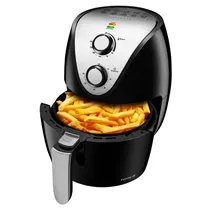 Mondial Freidora Air Fryer AF-30I Family Inox 3.5L/1500W/220V 60HZ Negro/Plata