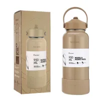 Terrano Botella Termica Bota+Pico 950ML Arena Metalizado
