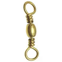 Marine Girador Brass Barrel Swivel CT 11 c/50PCS Gold