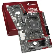 Placa Mãe AM4 Keepdata A520-KDGNV Giga/Nvme/HDMI/D4