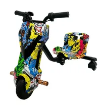 Hip-Hop Smart Wheel Triciclo Elétrico 8.5 com Bluetooth e Luzes