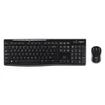 Teclado Kit + Mouse Sem Fio Logitech MK295 – Preto (Espanhol)