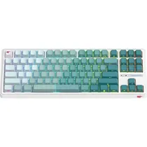 Teclado Gamer Havit KB901L 80% Mecânico RGB - White Green (Inglês)