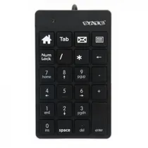 Teclado Numerico Satellite AK-182 USB Preto