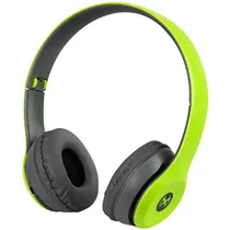 Fone de Ouvido Sem Fio Mox MO-F900 com Bluetooth / Aux / FM - Cinza/Verde