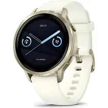 Relógio Smartwatch Garmin Venu 4 41 MM - Gold/Bone (010-03013-00)
