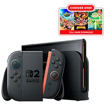 Console Nintendo Switch 2 256GB - Preto + Jogo Choose One (BEE-001) (Usa)