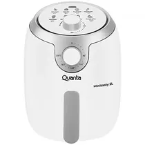 Fritadeira Elétrica Quanta Minitasty QTAF230 1.000 Watts 2 Litros 127V ~ 60HZ - Branco/Prata