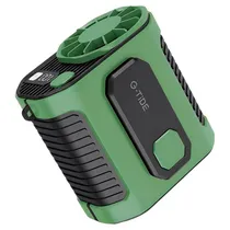 Ventilador Portatil G-Tide FW01 Recarr Green/BLK*G +Lanterna