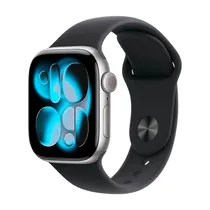 Apple Watch Series 11 MEQW4LW/A - Bluetooth - Wi-Fi - 42MM - s - GPS - Space Gray Aluminum/Black Sport Band