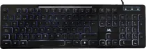 Teclado Mtek KB-7269L com Cabo - Blacklight (Espanhol) (Caixa Feia)