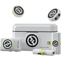 Microfone Sem Fio Hollyland Lark M2 Combo USB-C/Lightning - Branco