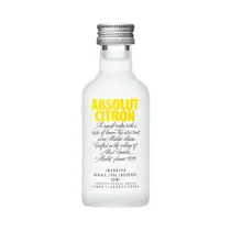 Vodka Absolute Miniatura Citron - 50ML