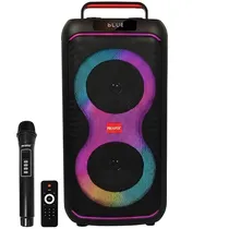 Caixa de Som Prosper P-1808 2 de 8" 40 Watts RMS com Bluetooth/USB/FM - Preta
