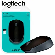 Mouse Logitech Wireless M170 Negro