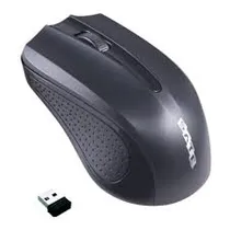 Mouse Sate A-45G Negro/Wireless